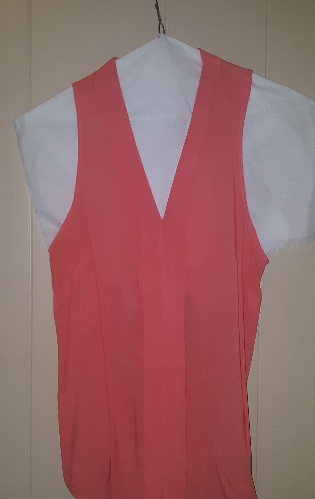 Splendid Coral Rayon Sleeveless Top size xs